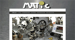 Desktop Screenshot of matic.hu